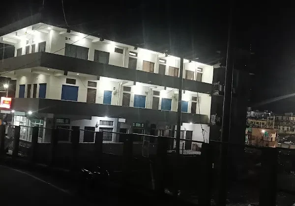 Hotel Shyam Residency Uttarkashi [Hotel Full View At Night]